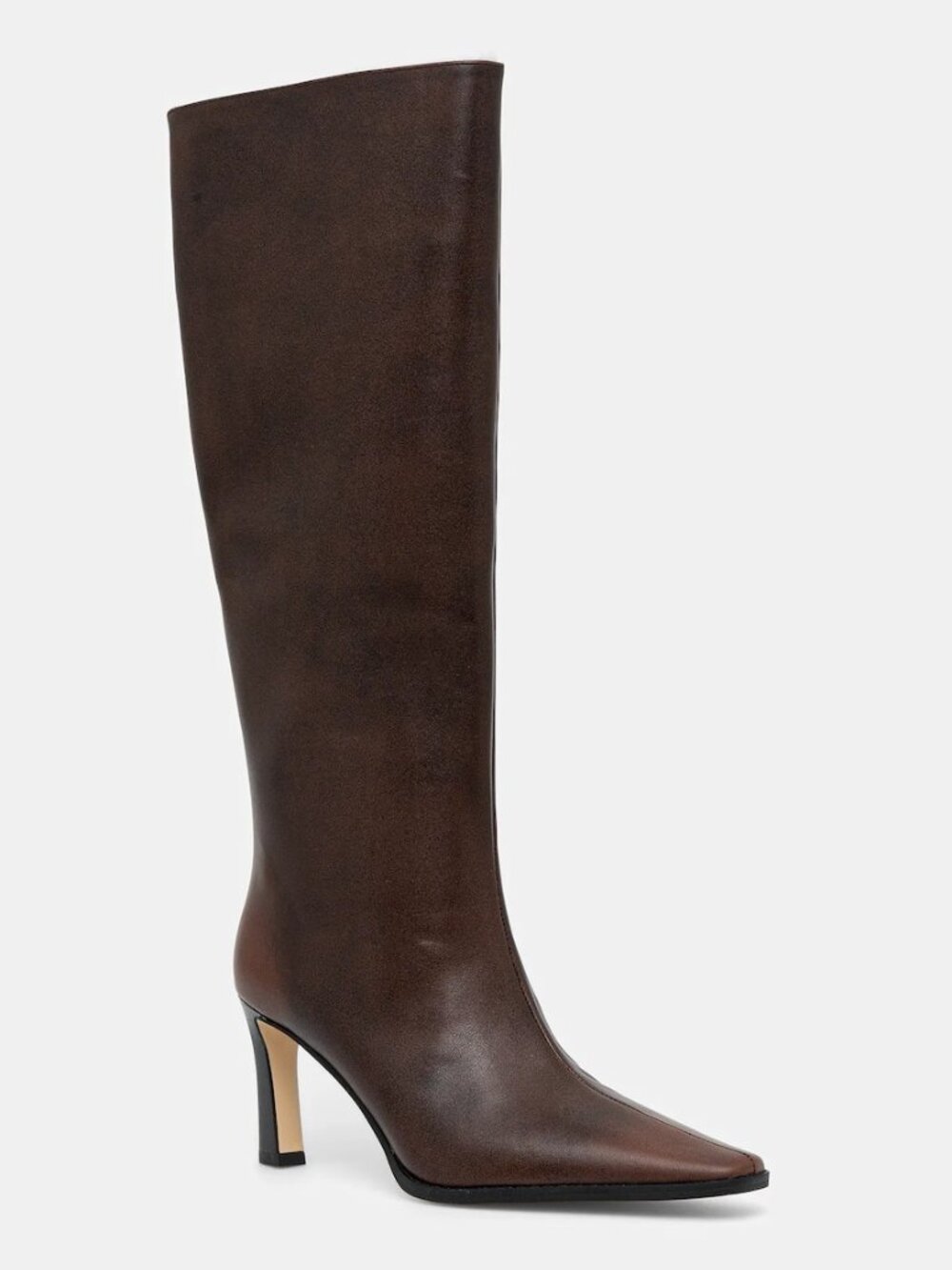MICHAEL Michael Kors Darrah Heeled Boots Luggage : 7 M, Leather - Picture 10 of 10
